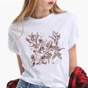 Women's T-shirts Graphic Designer T-shirts Girls Harajuku Cl - Image 17